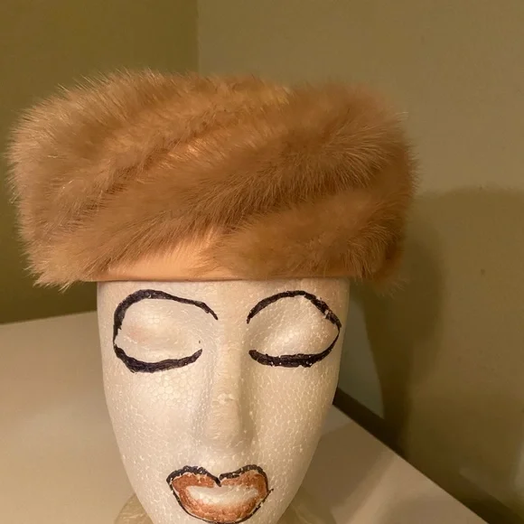Coralie | Accessories | Gorgeous Pillbox Fawn Mink Over  display picture 3